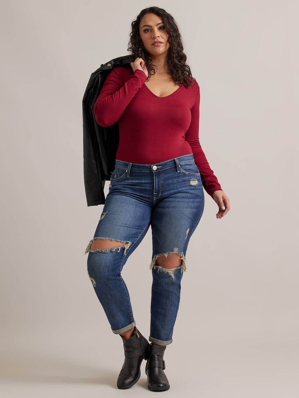 Women's Indee Boyfriend Jean