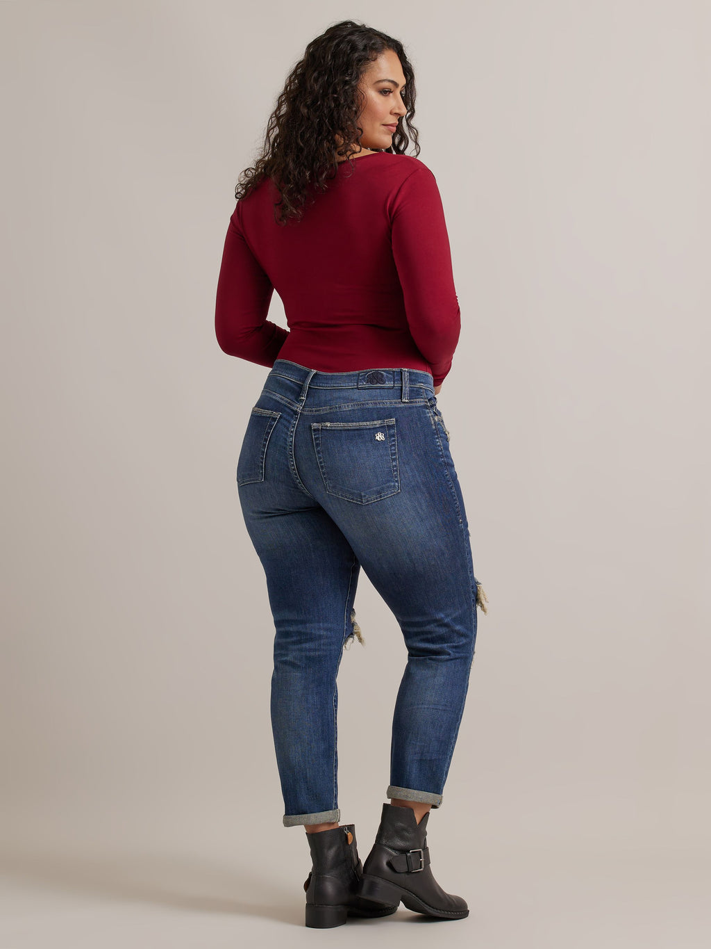 Women's Indee Boyfriend Jean