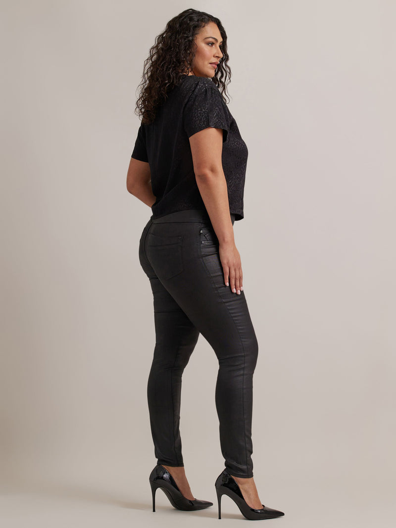 Women's Tonal Leopard Boxy Tee