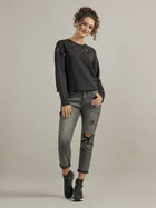 Women's Grommet Sweatshirt