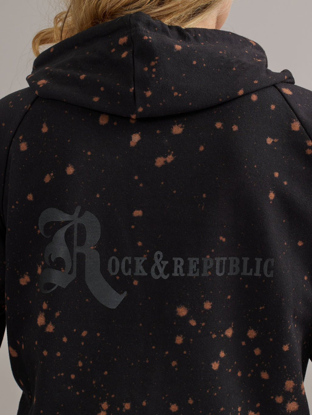 Women's Bleach Splatter Hoodie