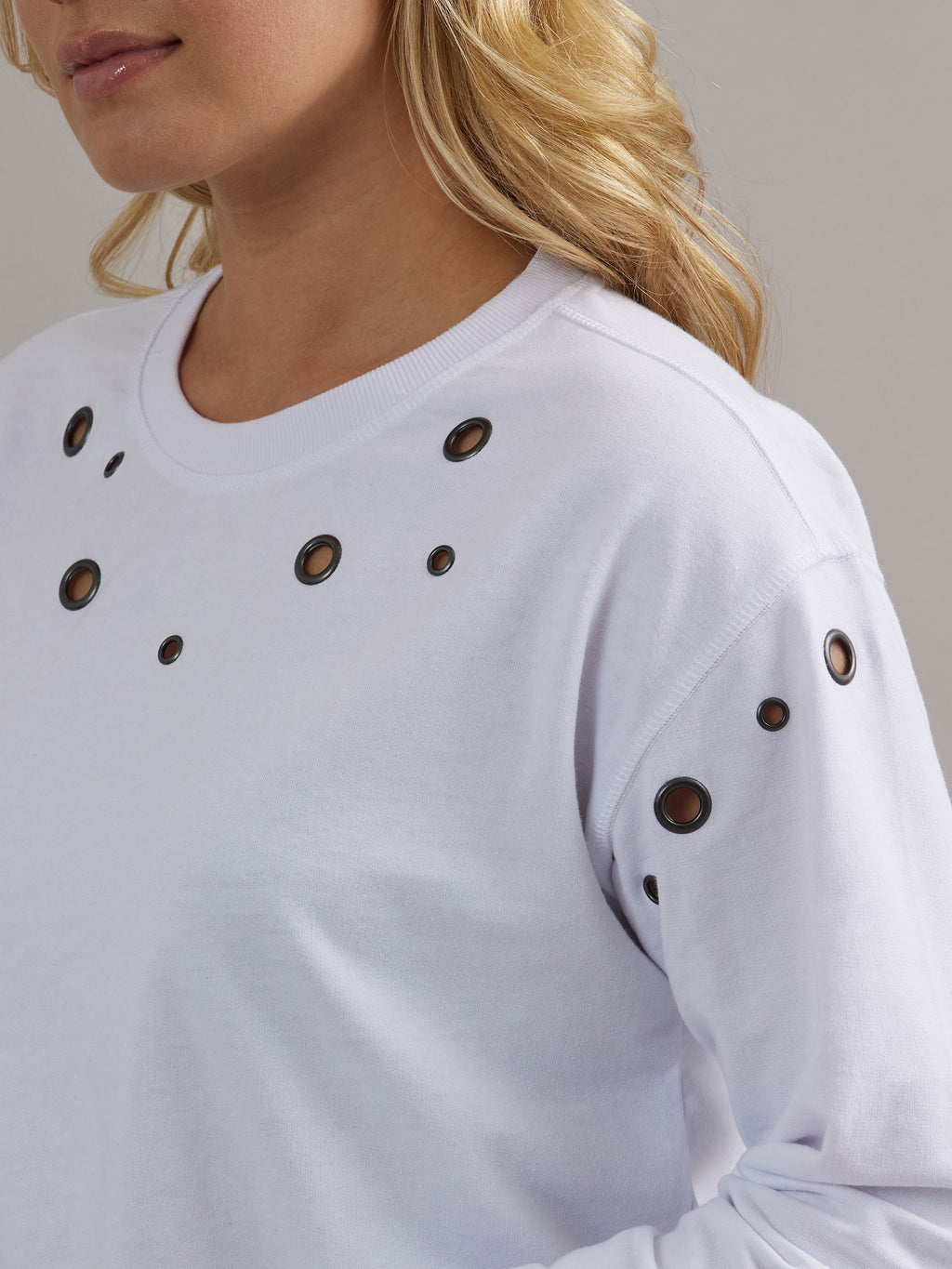 Women's Grommet Sweatshirt