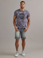 Men's Camo Skull Tee