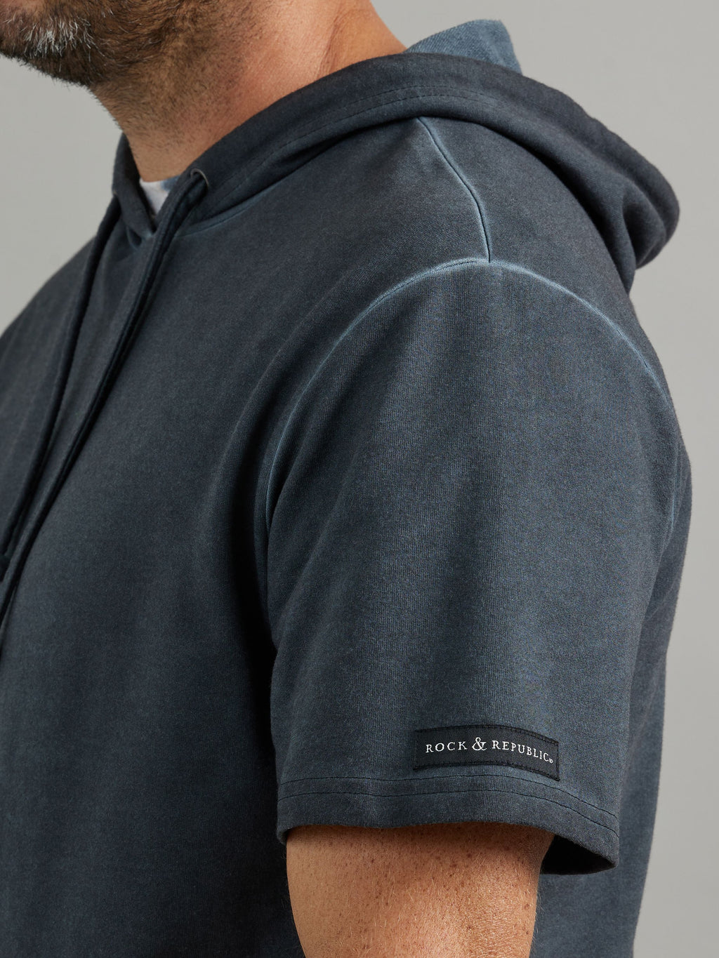 Men's Short Sleeve Hoodie