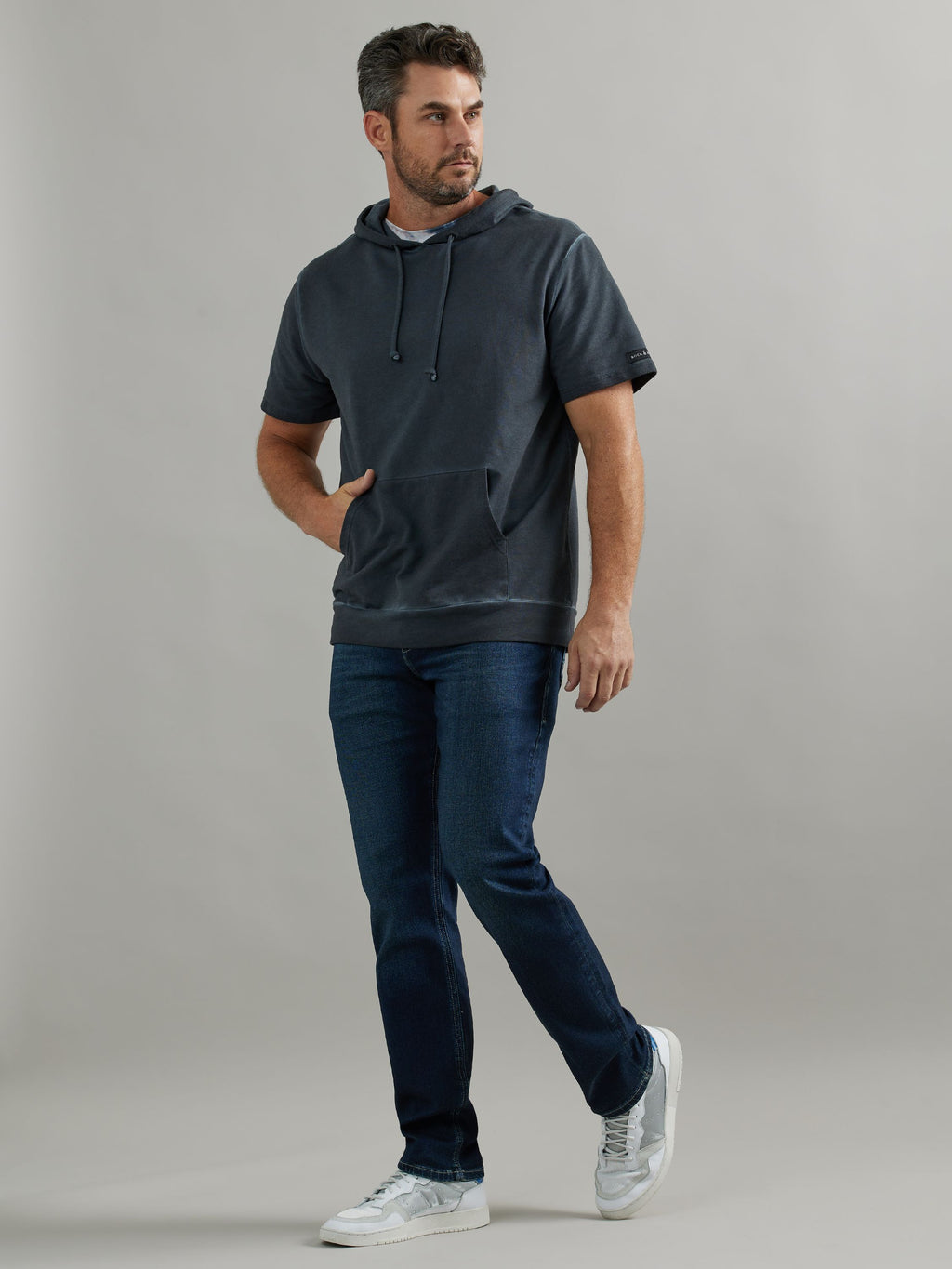 Men's Short Sleeve Hoodie