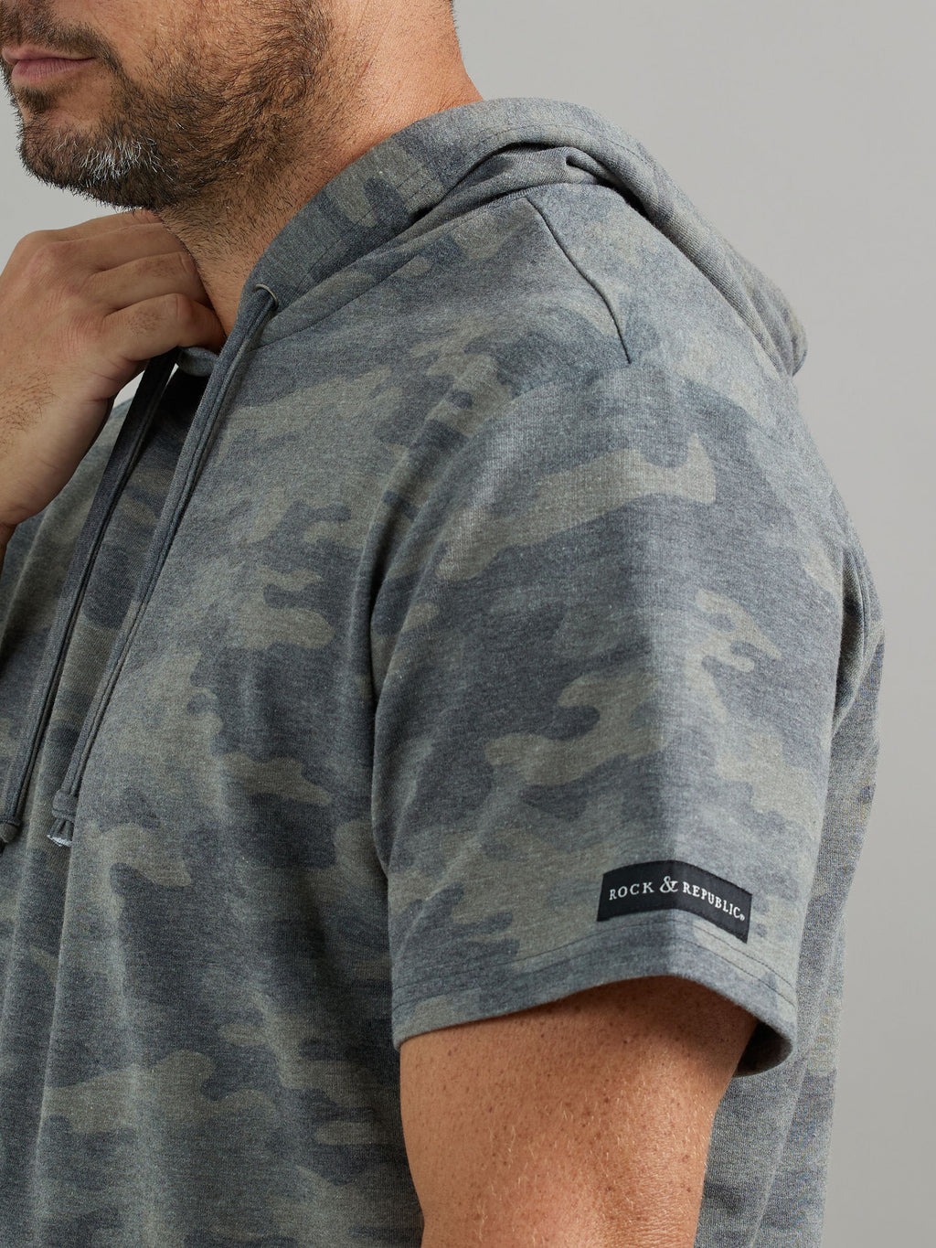 Men's Short Sleeve Hoodie