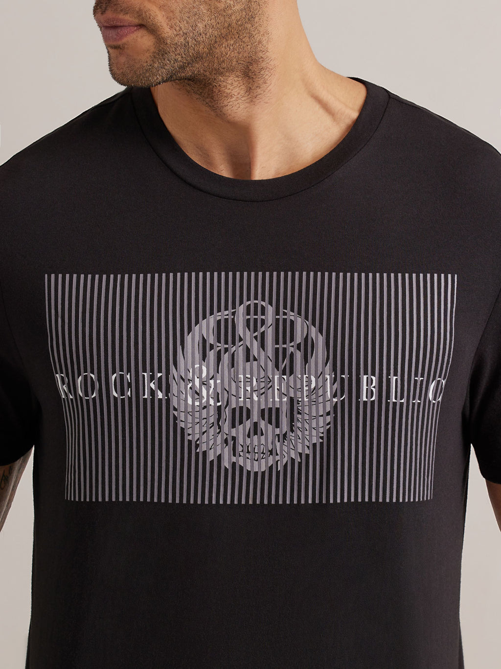 Men's Stripe Box Tee