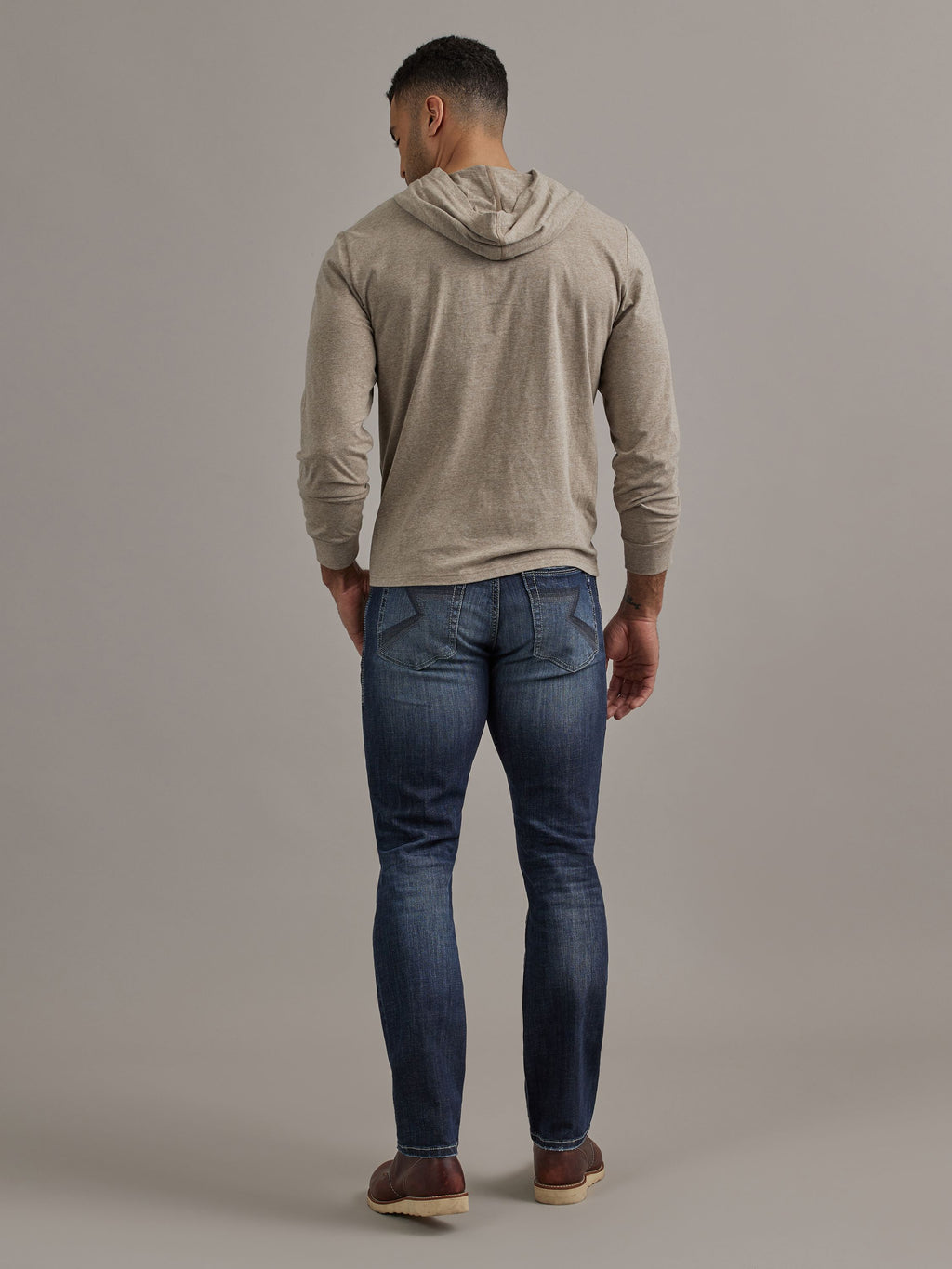 Men's Hooded Henley