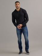 Men's Hooded Henley