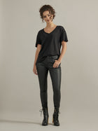 Women's V Neck Oversized Tee