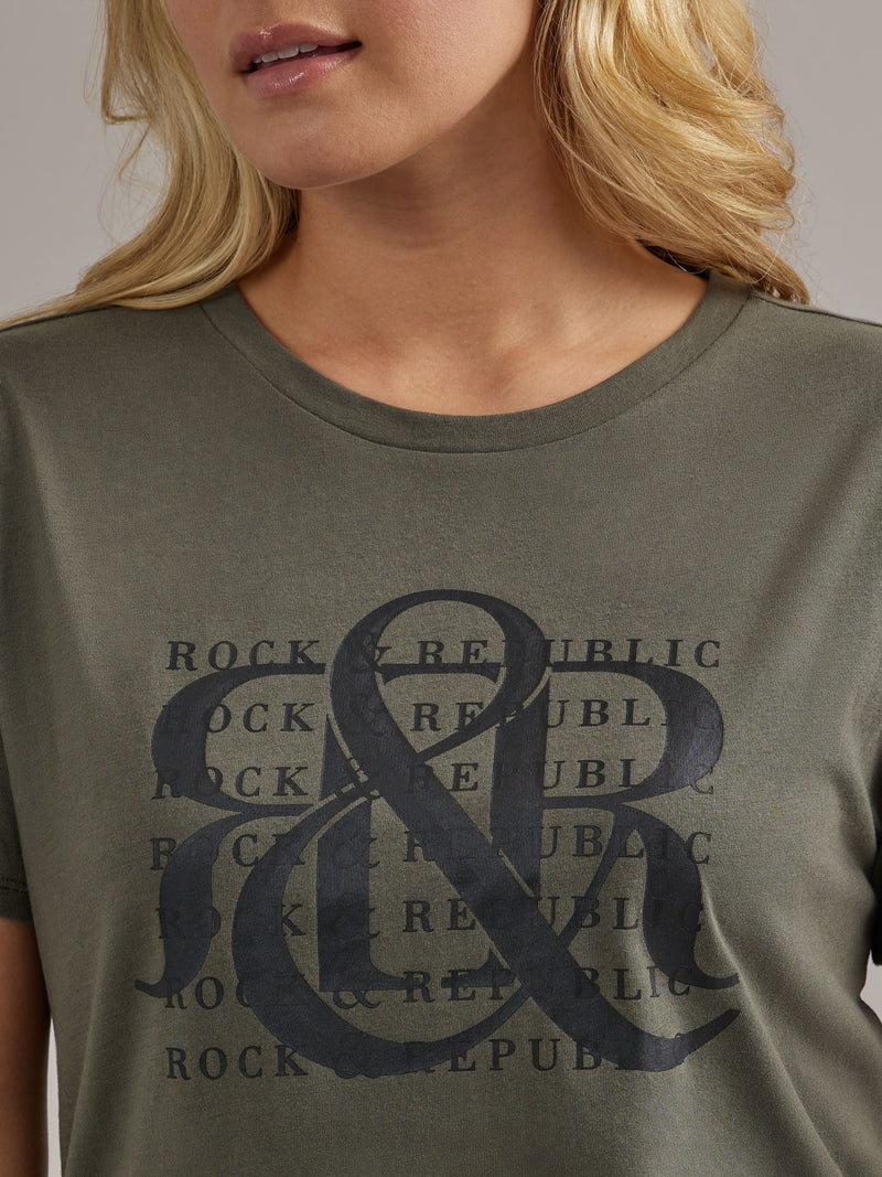 Women's Repeat Logo Boxy Tee