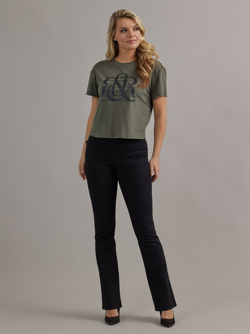 Women's Repeat Logo Boxy Tee