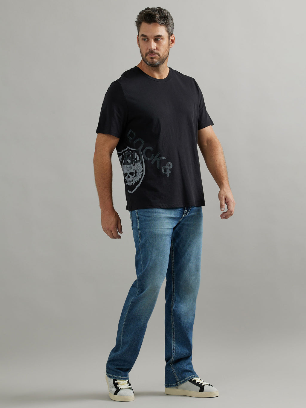 Men's Side Skull Tee