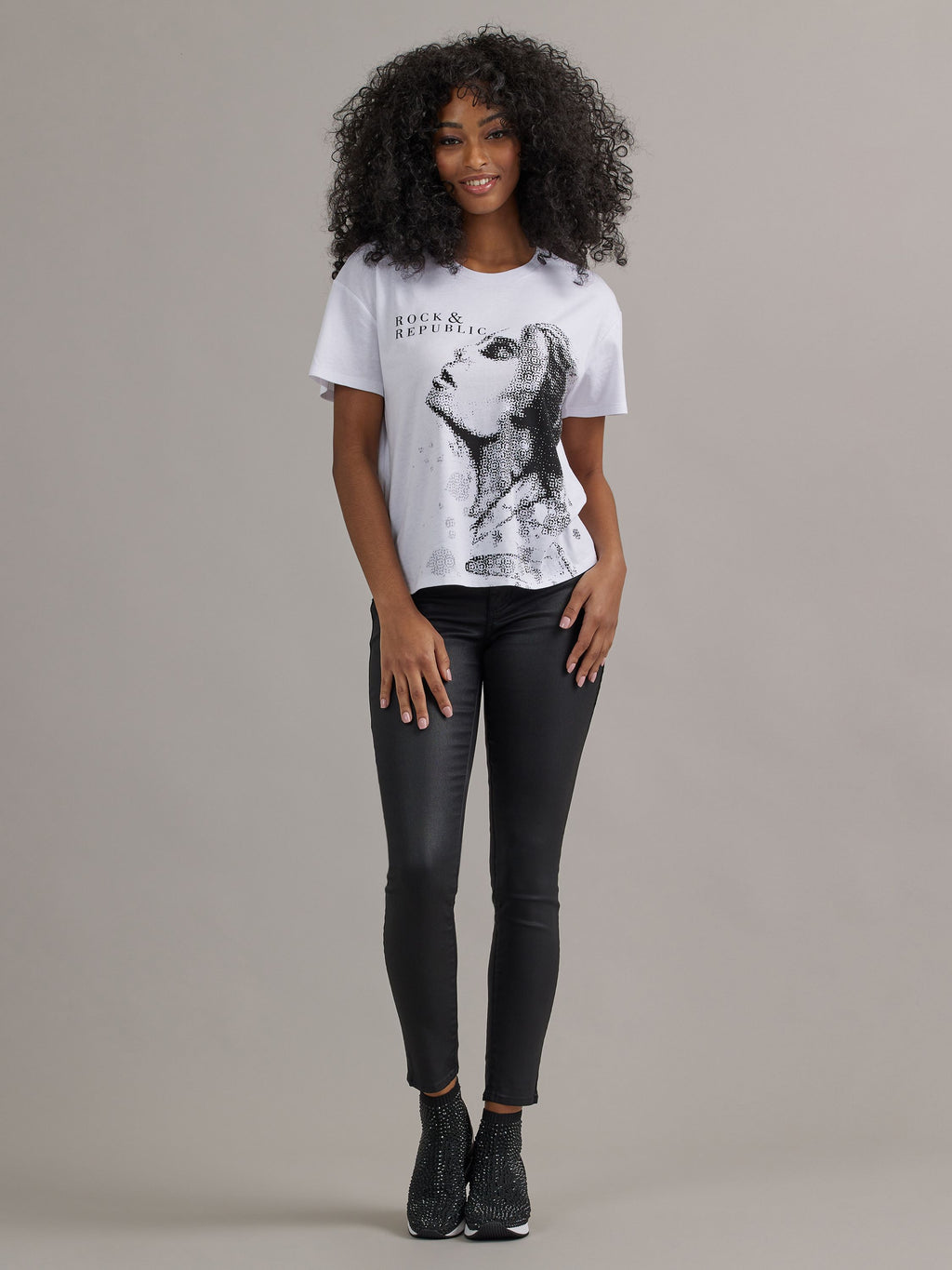 Women's Girl Band Oversized Tee