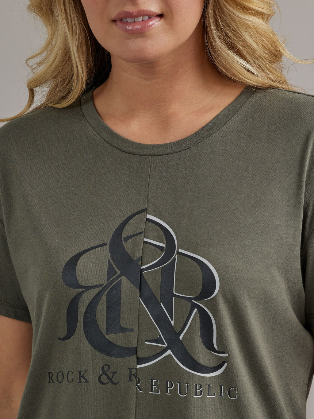 Women's Split Logo Oversized Tee