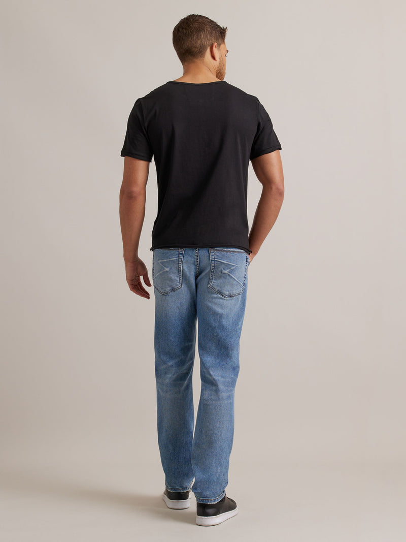 Men's Short Sleeve Henley