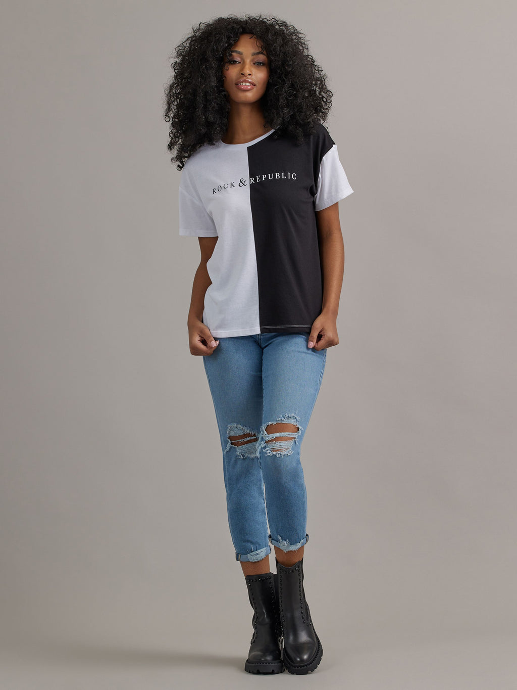 Women's Split Oversized Tee