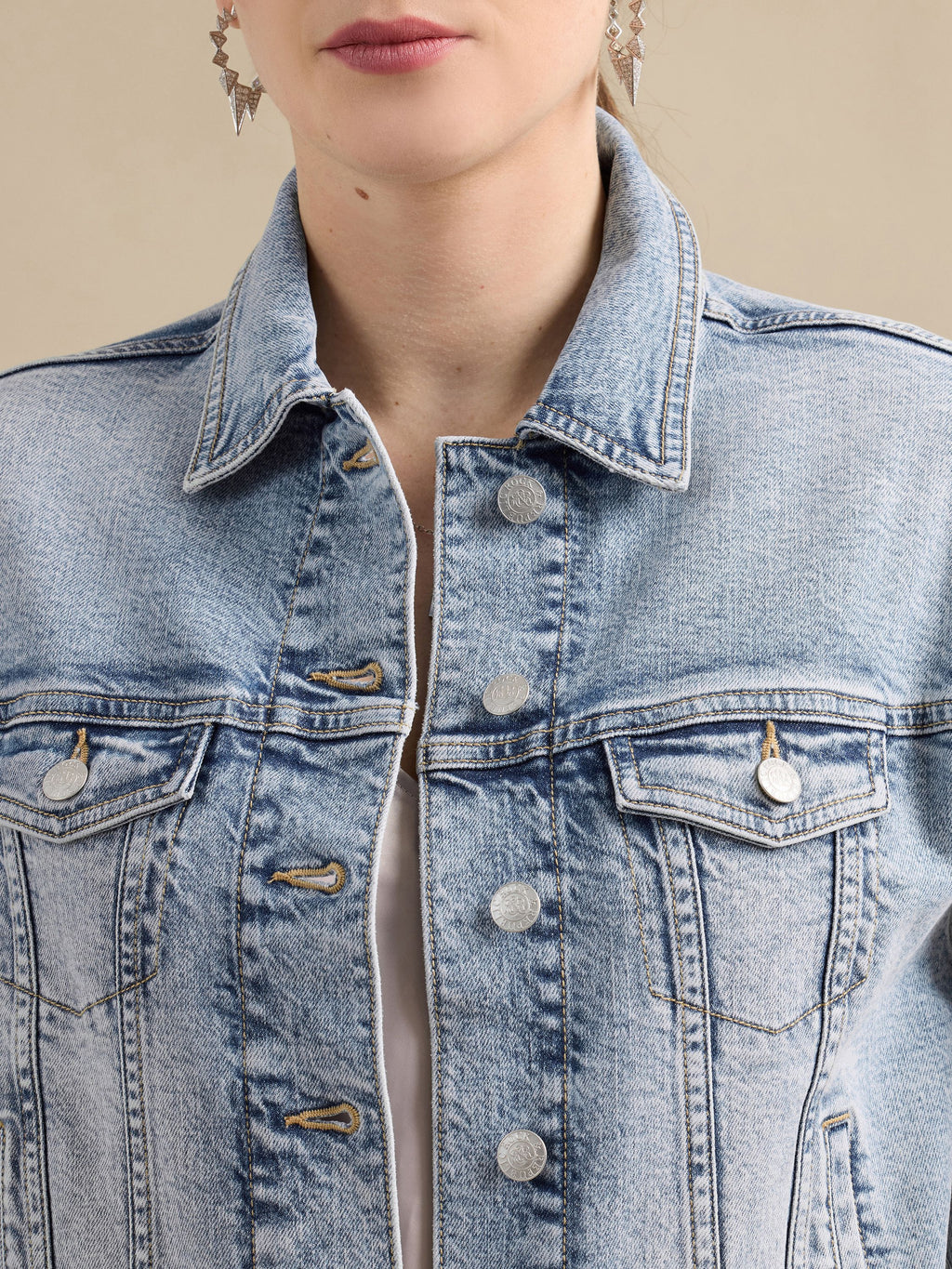Women's Cropped Denim Jacket