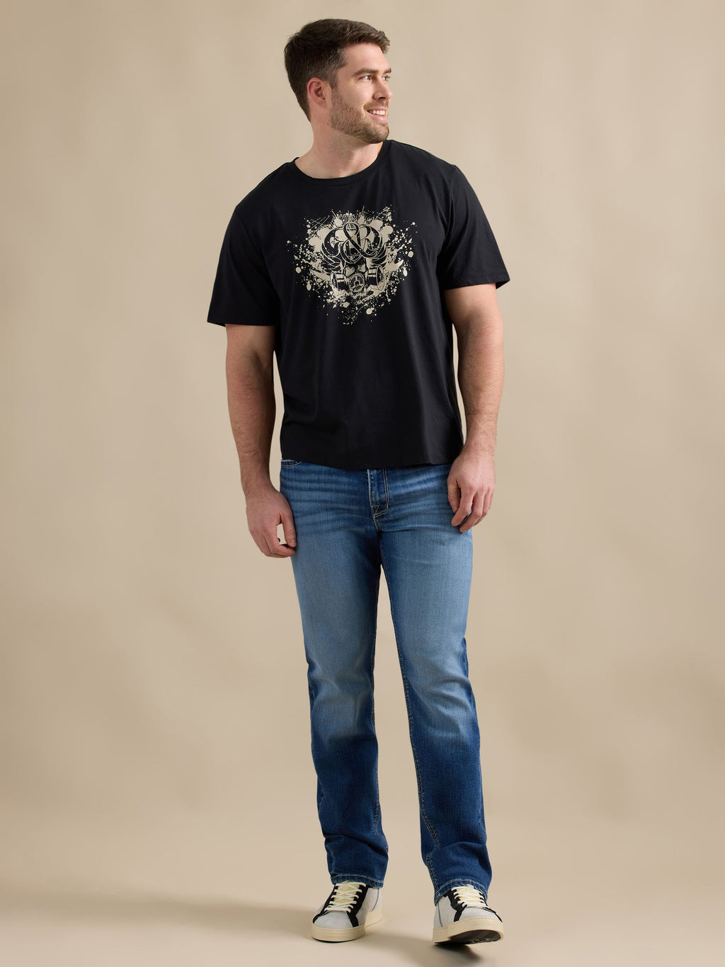 Men's Vintage Skull Tee