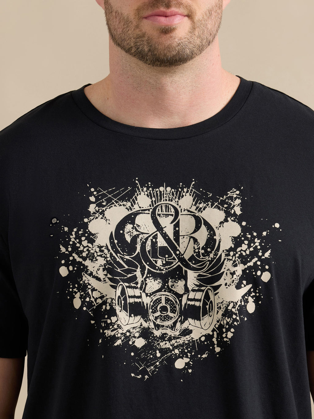 Men's Vintage Skull Tee