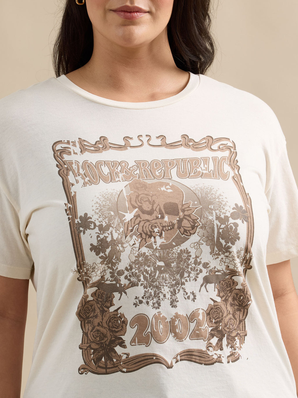 Women's Band Oversized Tee