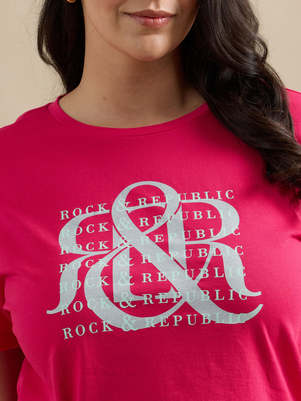 Women's Repeat Logo Boxy Tee