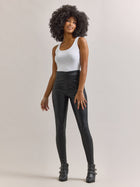 Women's Vegan Leather Legging